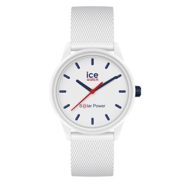 ice watch Solar Power ホワイト腕時計 ICE solar power - セーラー - スモール | アイスウォッチ公式
