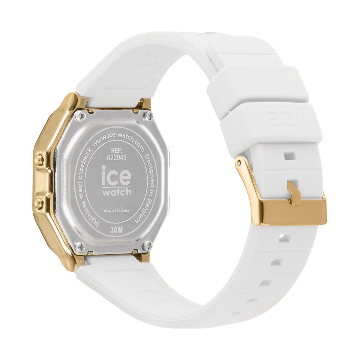 13200M00157◇0104　ice watch　アイスウォッチ　ホワイト　ゴールド