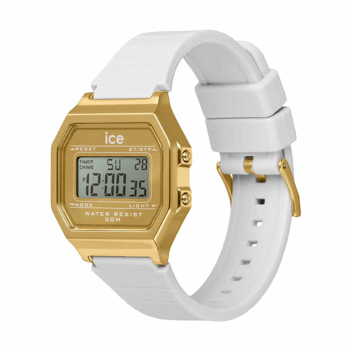 ICE digit retro metal - メタルゴールドミラー - スモール | アイス