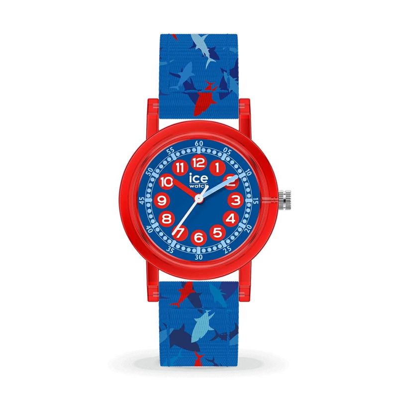 ice watch lCE BOLIDAY クリアブルー ICE boliday Clear Blue Skeleton • Ice-Watch