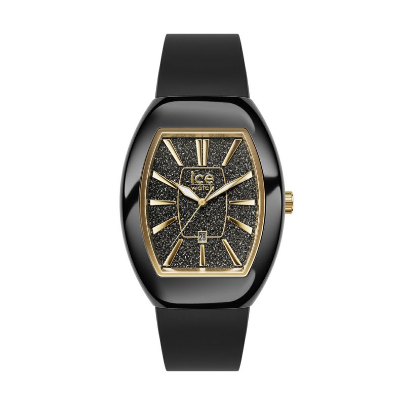 【新品・未使用】アイスウォッチ ICE WATCH ブラックゴールド020302 ICE boliday - ブラックゴールド - スモール | アイスウォッチ